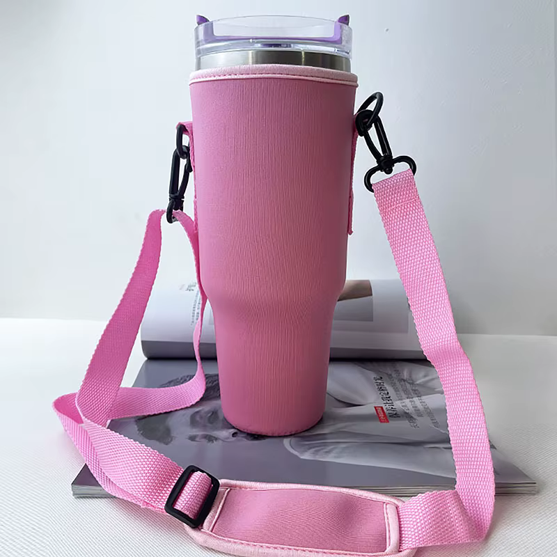 Sac Electrolux pour bouteille d'eau, sangle initiée réglable, tasse, manchon standardisé, porte-bout