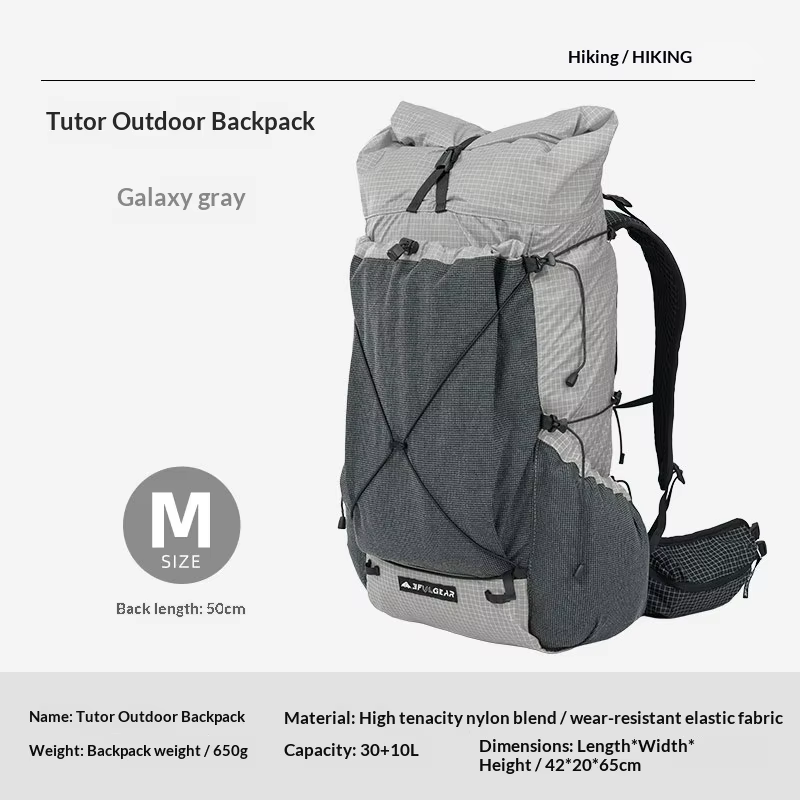 DAOSHI 30 + 10L sac à dos extérieur ultraléger étanche Camping randonnée sac à dos sac de Sport sacs