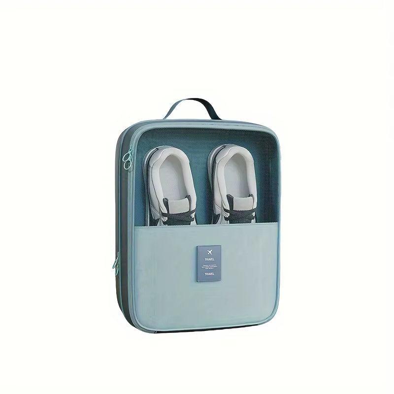 Sac à chaussures de voyage spacieux, 1 pièce, organisateur suspendu robuste avec plusieurs compartim