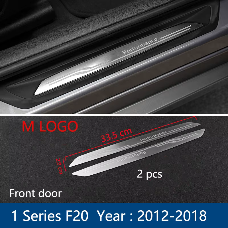 Accessoires pour BMW série 1 3 4 5 F10 F20 F30 F34 X1 X3 X5 X6, pédale de bienvenue, seuil de porte,