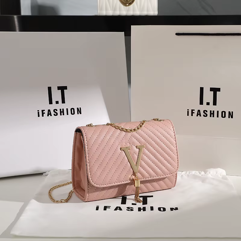 Sac à bandoulière brodé pour femmes, sac à main de luxe en fil, sacs à bandoulière de marque, pochet