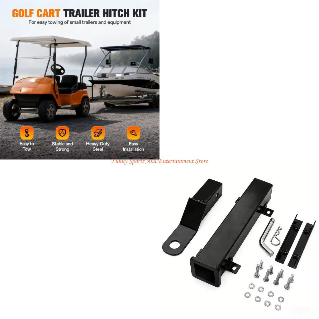 Attelage chariot golf C4DE avec revêtement protecteur pour des performances sûres résistance à rouil