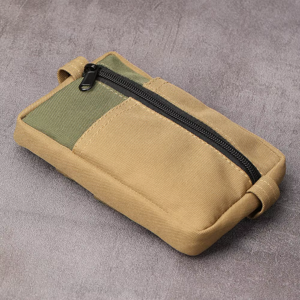 Sac à accessoires, sac à outils EDC, portefeuille, porte-monnaie, mini pochette EDC multifonctionnel