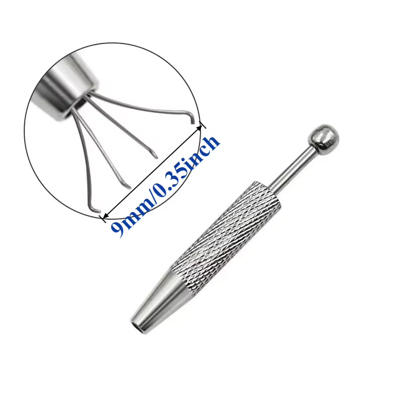 Pincettes à bijoux de précision à 4 griffes pour pierres précieuses, diamants, perles et petites piè