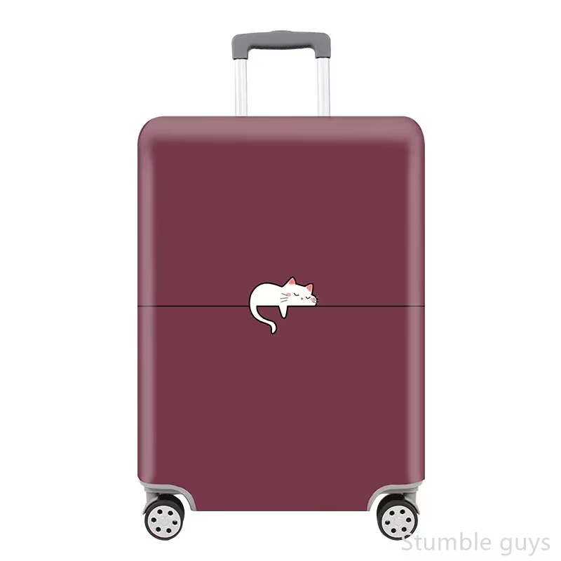 Housse de protection de valise élastique durable, anti-usure, anti-poussière, accessoire de voyage e
