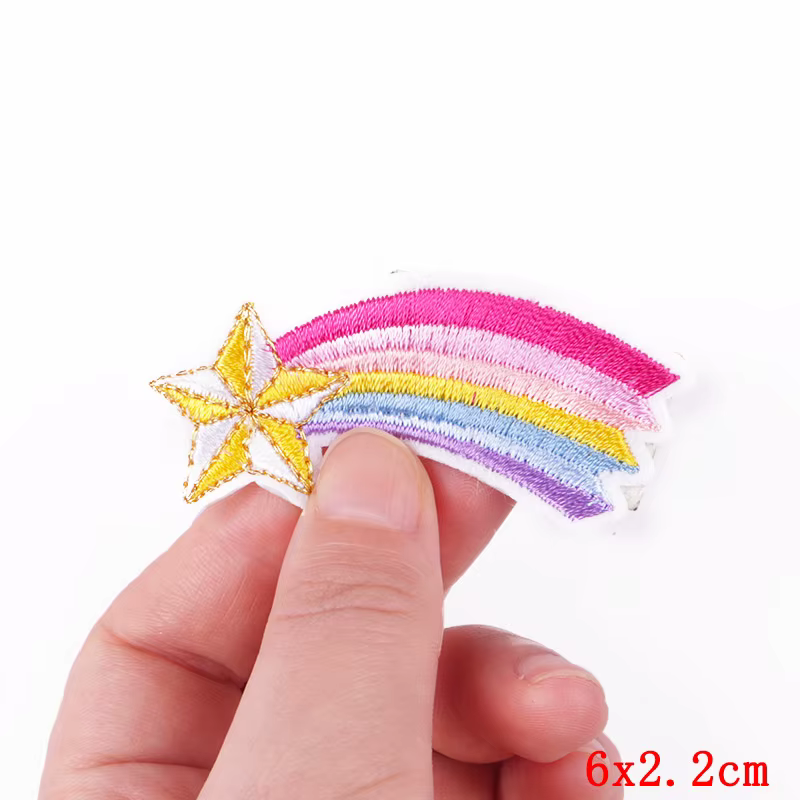 Gay Pride LGBT Patch Love is Love Badges fer sur patchs pour vêtements autocollants arc-en-ciel coeu