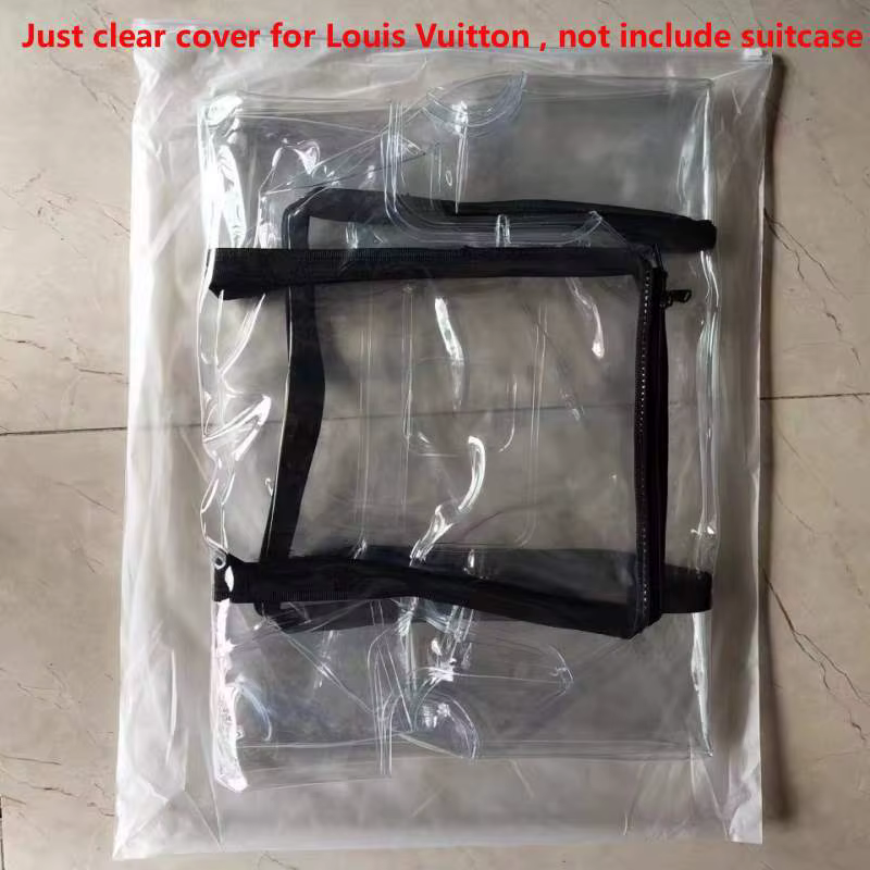 Housse de valise transparente pour Louis 50CM/55CM/70CM, housse transparente anti-poussière pour bag