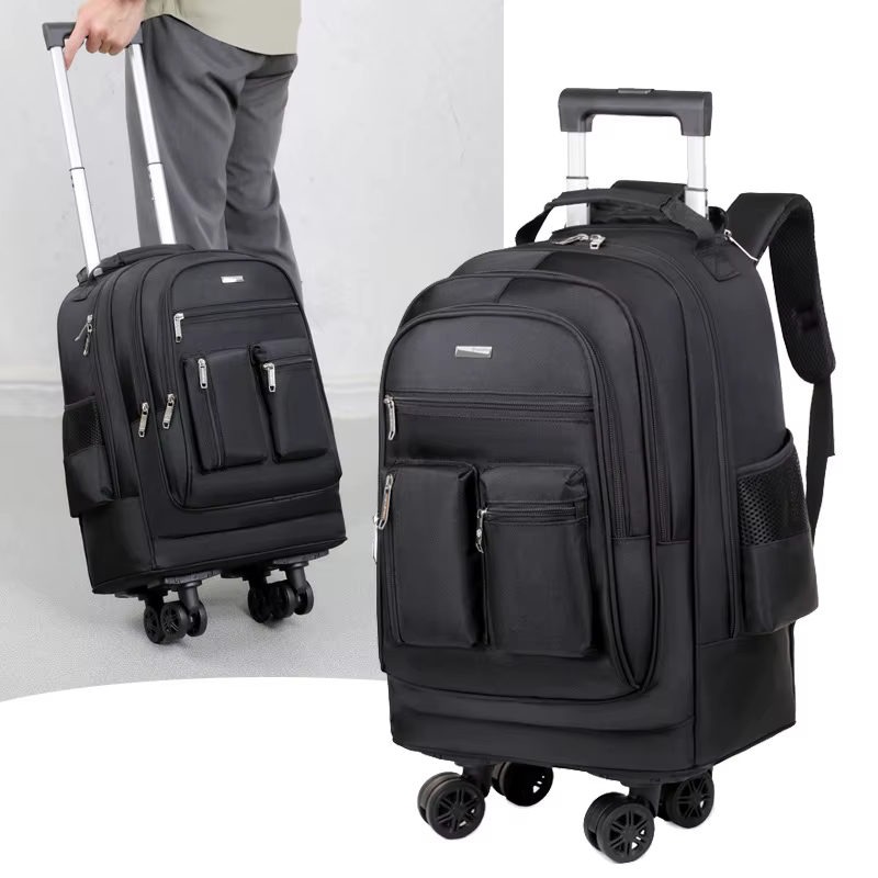 Sac à dos professionnel pour le commerce extérieur, grande capacité, multifonctionnel, double compar
