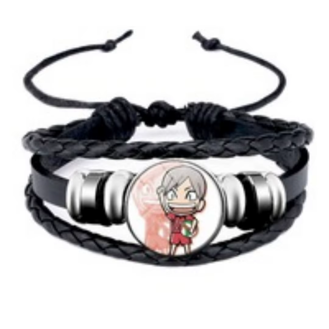 Accessoire Anime Populaire pour Jeunes Volleyballistes : Bracelet Ornemental 2D Exquis, Meilleure Ve