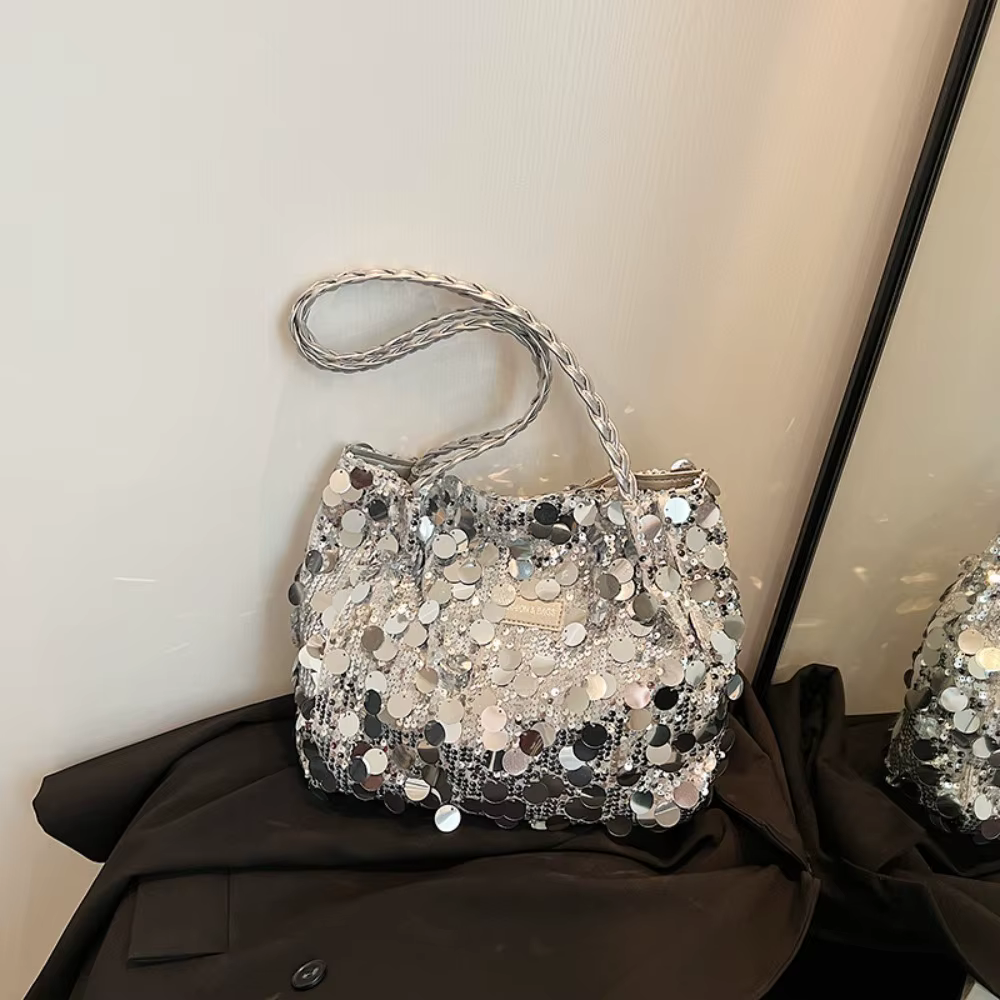 Nouveaux sacs à bandoulière à paillettes scintillantes paillettes scintillantes sac fourre-tout de g