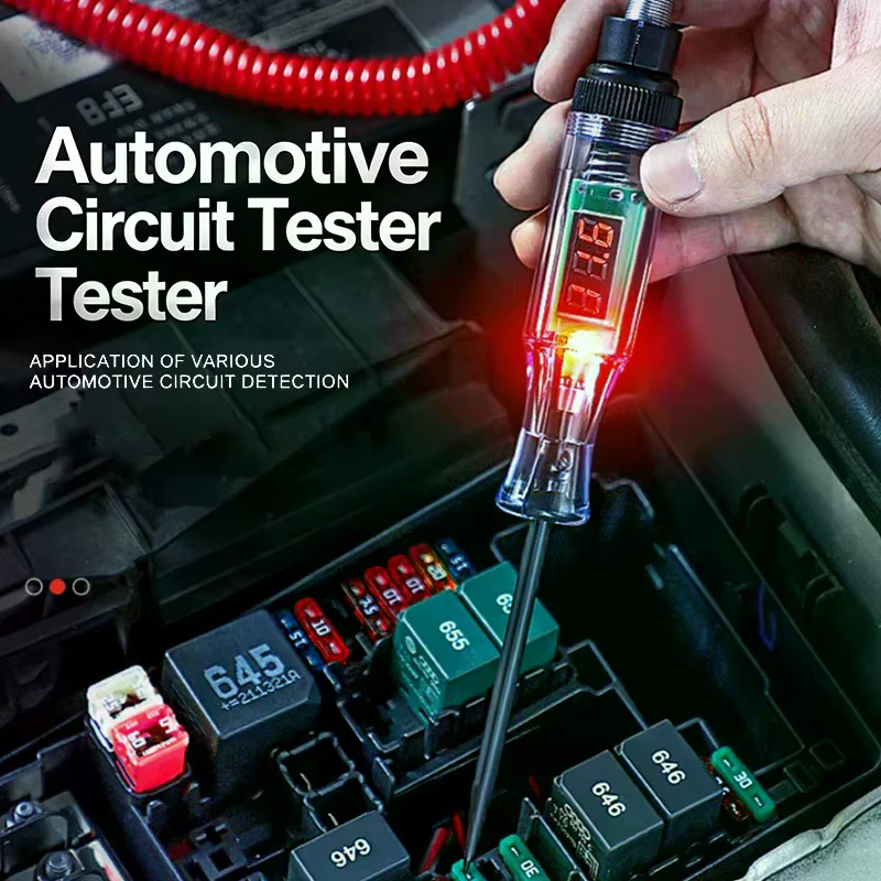 Stylo de diagnostic automobile 3V 120V avec capuchon de protection, outil de détection de défauts de