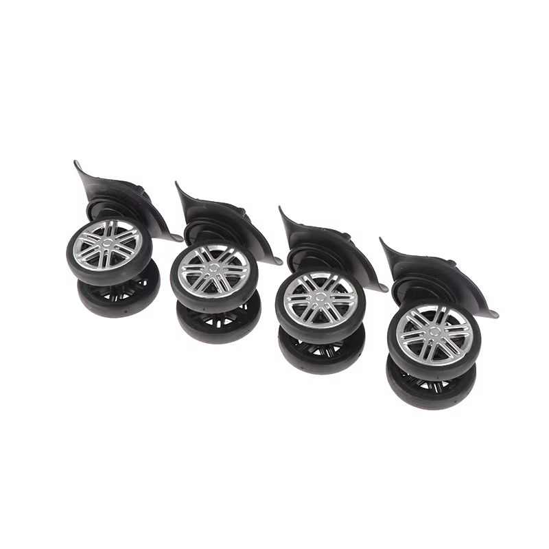 2 paires de bagages, roues universelles, boîtier de chariot, pièces de réparation, accessoires
