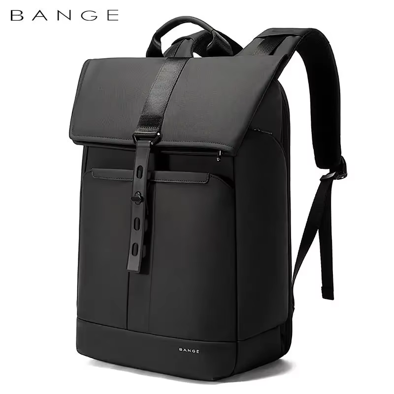 BANGE 15.6 pouces sac à dos de cabine pour ordinateur portable hommes sac de voyage multi-compartime