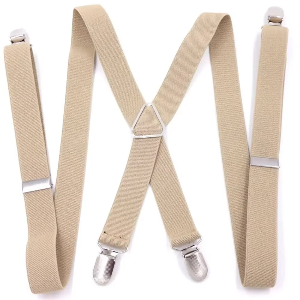 Bretelles élastiques réglables pour adultes et enfants, ensemble de bretelles pour hommes et femmes,