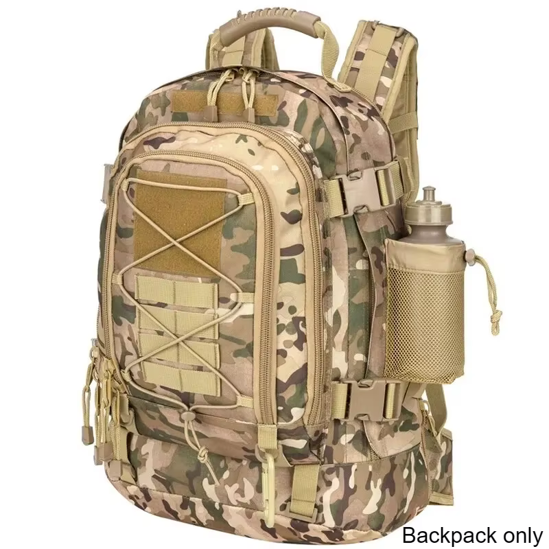 Sac à dos extérieur de grande capacité 65L – Sac à dos de randonnée étanche MOLLE pour le camping, l