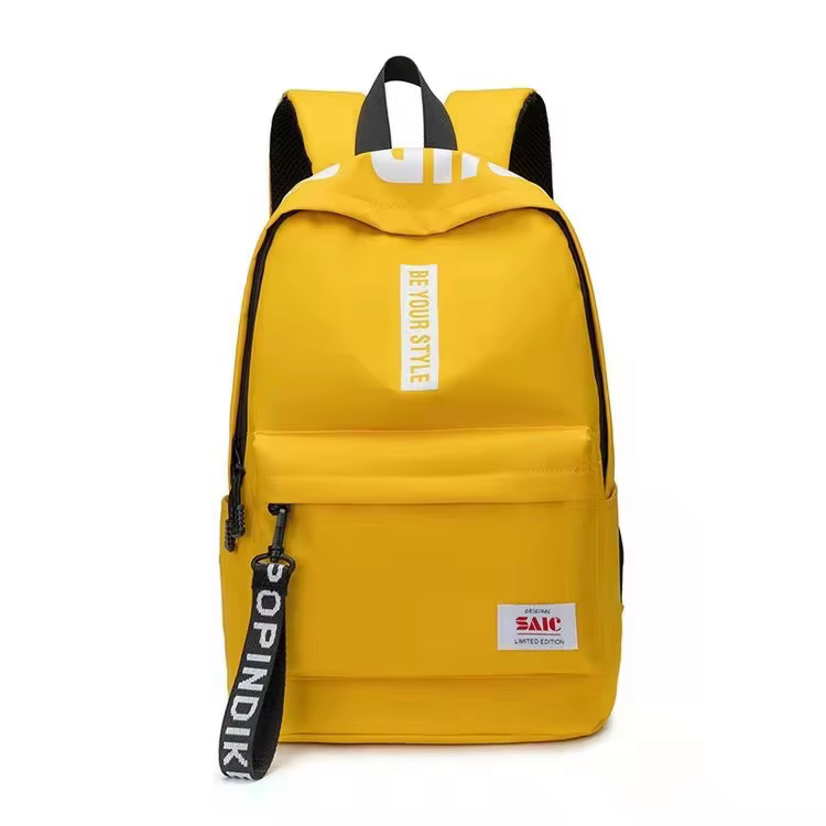 Sac à dos Oxford de grande capacité, couleur unie, multifonctionnel, Design Simple pour les étudiant