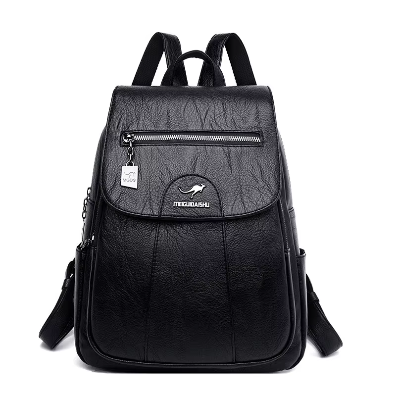 Sacs à dos en cuir pour femmes, sac à dos Vintage de bonne qualité pour filles, sac d'école de voyag