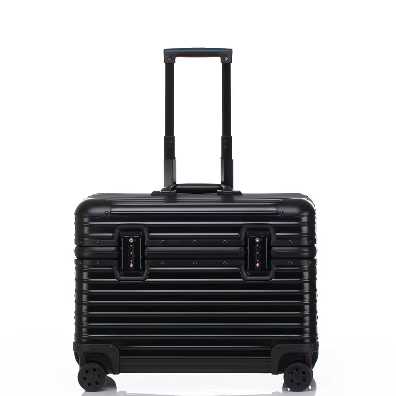 Valise en aluminium 100%, étui pour appareil photo de photographie à ouverture supérieure, valise de