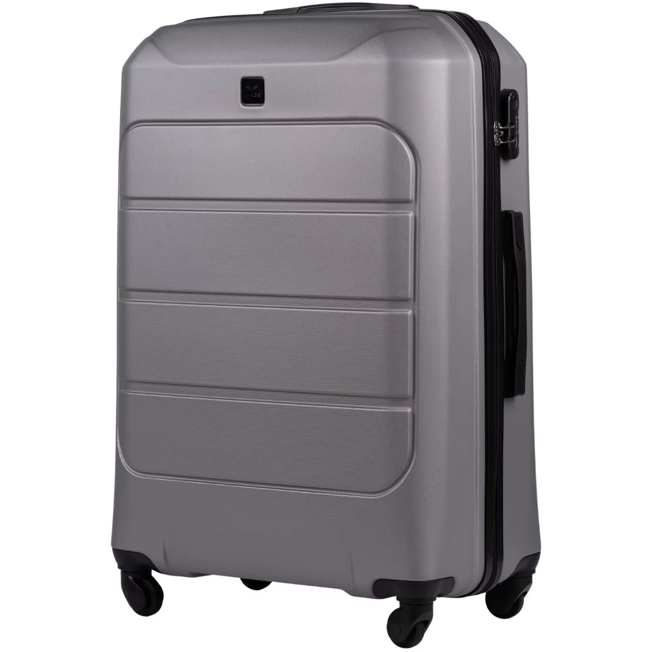 Valise de voyage grande taille Wings Gannet 28 " Titan Grey, rigide, sur roulettes, serrure à combin