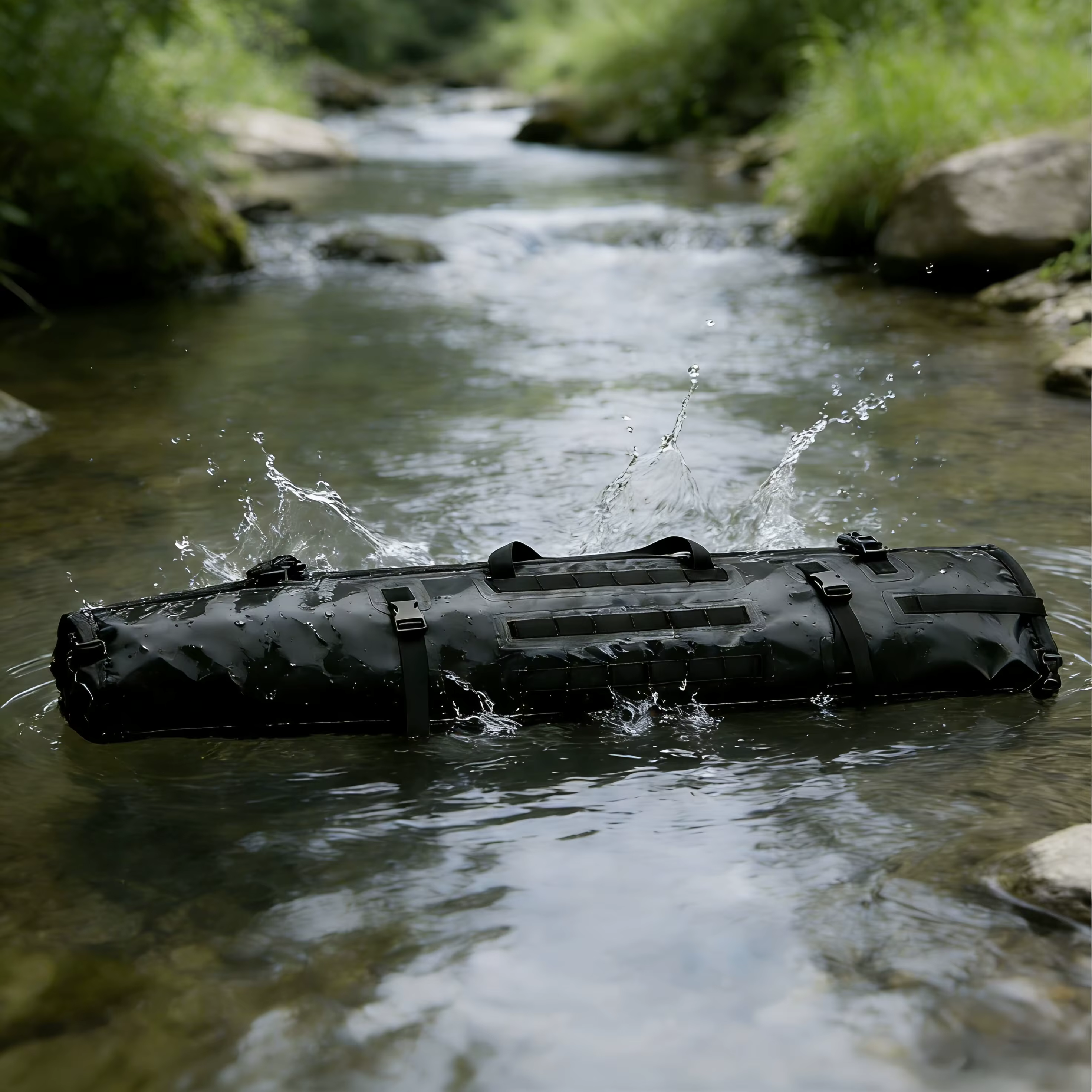 Étui pour fusil grande capacité 58" x 12" - Housse souple en PVC 500D imperméable avec sangle réglab