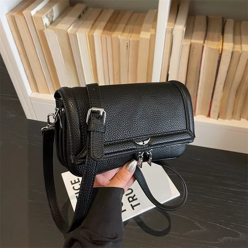 Sac de Luxe Unique et Abordable 2026 Nouveau, Sac à Bandoulière Texturé Chic et Minimaliste, Sac à M