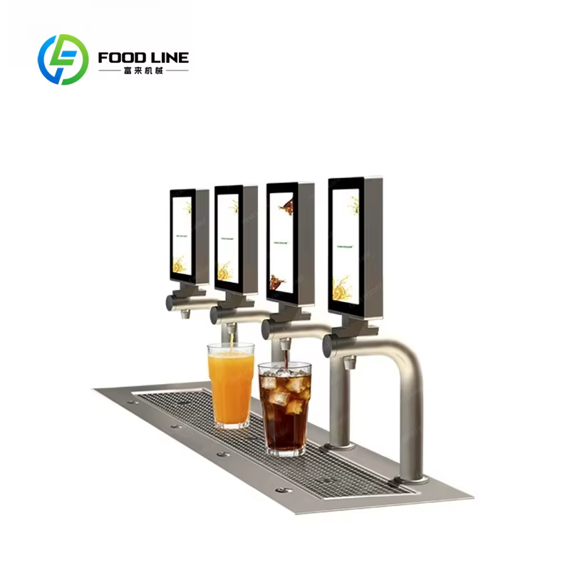 Tour de distribution multi-boissons personnalisée, distributeur de bière, de café, de jus, de boisso