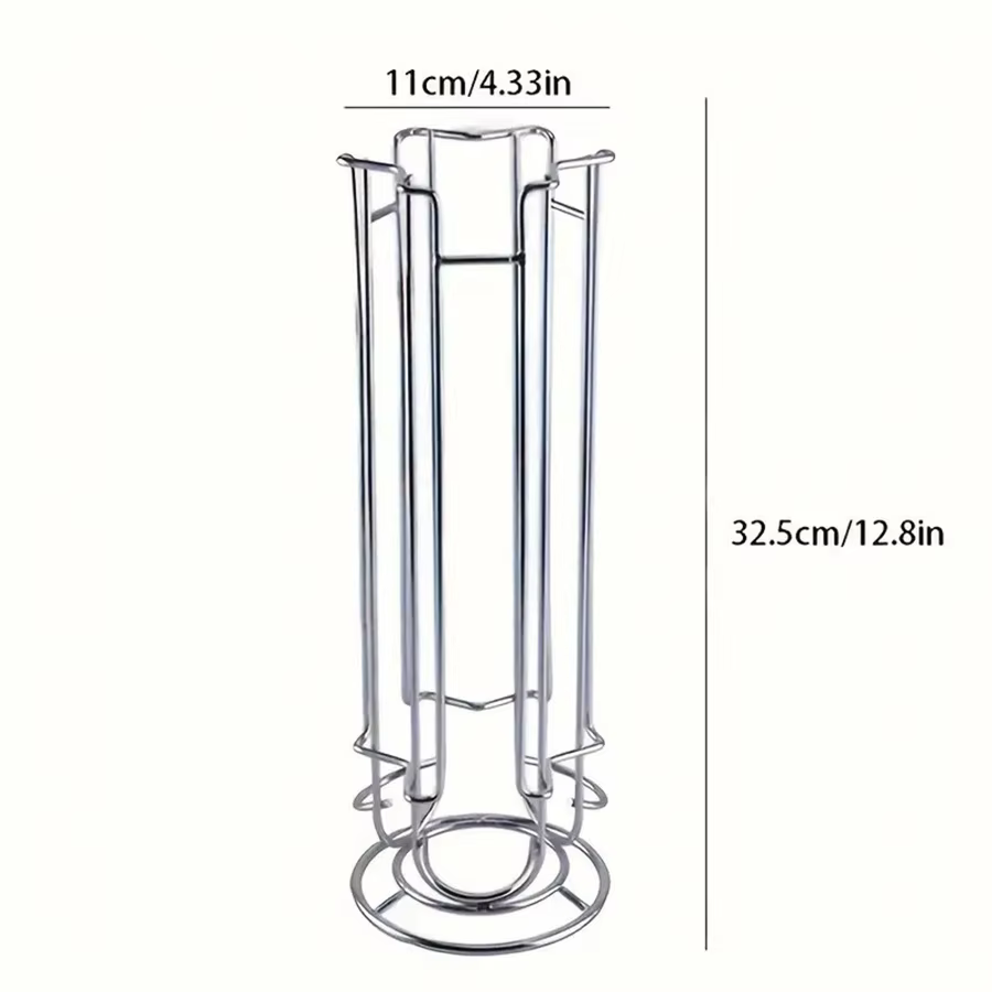Support de support de dosette de café, support organisateur de barre de café, stockage de capsules d