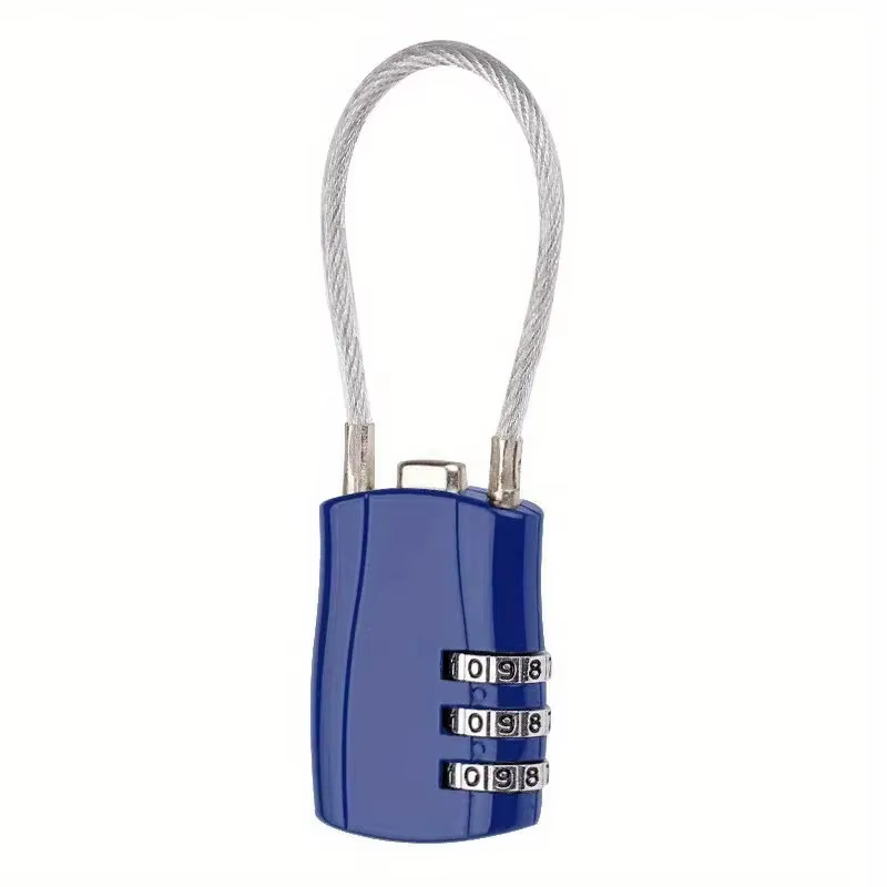 1 Serrure à code pour bagages, voyage, école, gym, armoire de rangement, classeur, boîte à outils, é