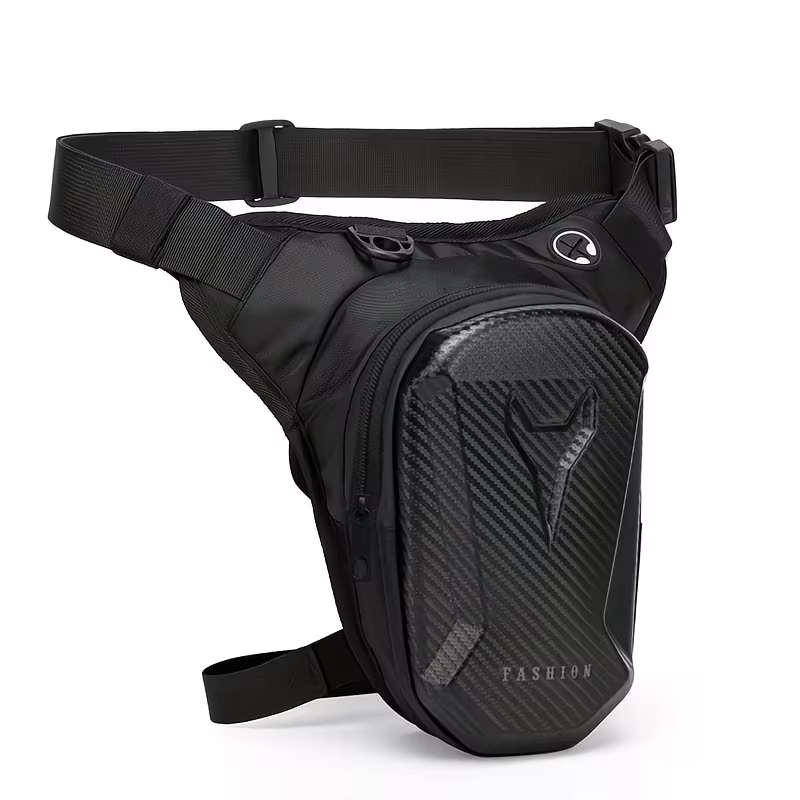 Sacoche de jambe pour moto, imperméable, coque rigide, sacoche de taille, sacoche de cuisse pour hom