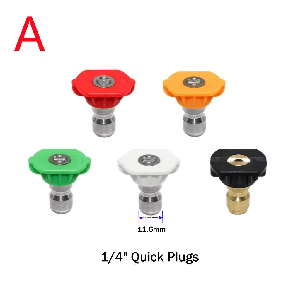 Accessoires de nettoyage de lavage à haute pression, buse de pulvérisation rotatif Turbo et coupleur
