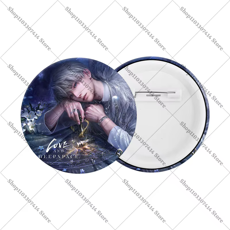 Broches Anime Game Love and Deep Space Zayne Rafayel Sylus Xavier Caleb – Épingles Créatives, Bijoux