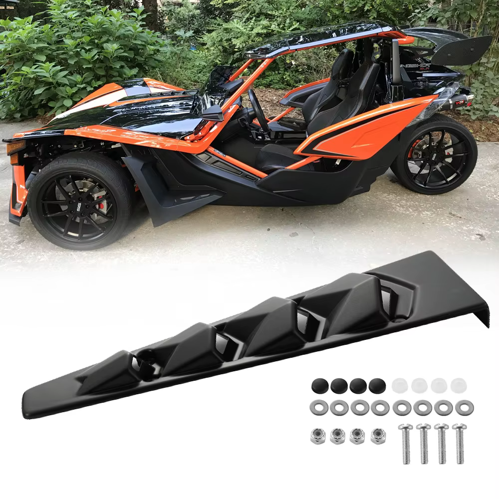 Grille de ventilation de capot noire en ABS pour Polaris Slingshot 2015-2025, 1 pièce, accessoire de