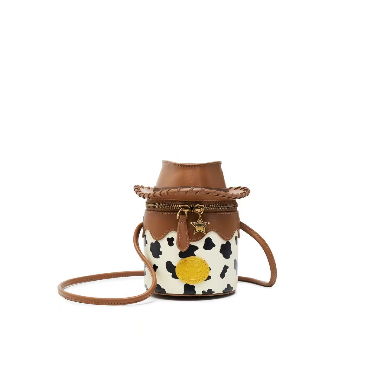 Sac fourre-tout double face style western Woody de Toy Story, sac à bandoulière vintage grande capac