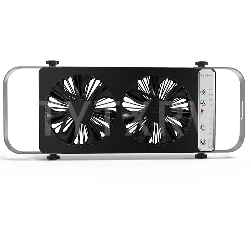 TYTXRV RV Camper accessoires 12V blanc/noir ventilateur de refroidissement de Ventilation étanche
