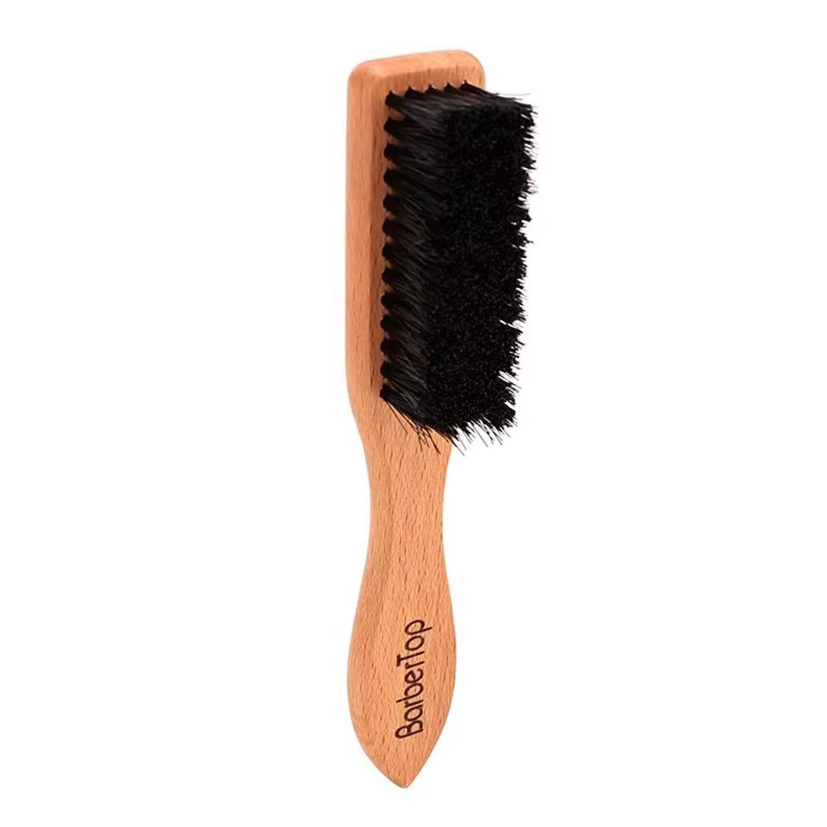 Salon hommes barbe peigne barbier manche en bois rasage brosse à cheveux nettoyage doux cassé peigne