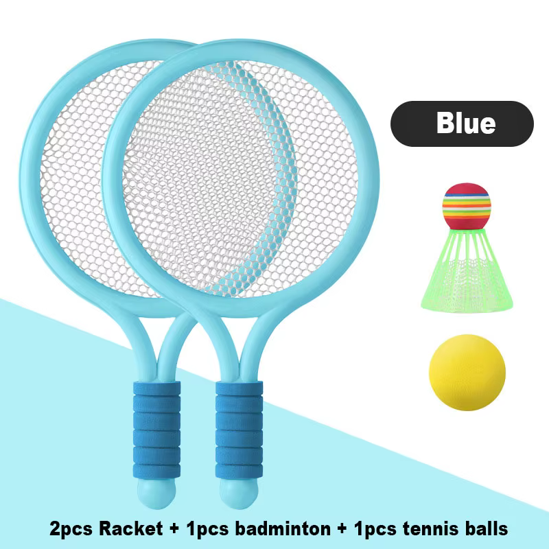 Raquette de Tennis pour enfants, Sports de plein air, balle de Badminton, ensemble de jouets de mate