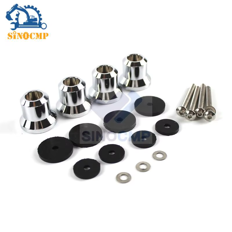 Kit complet de rehausseurs de porte-bagages 5/8 pouces, adapté aux modèles Honda Goldwing GL1800 200