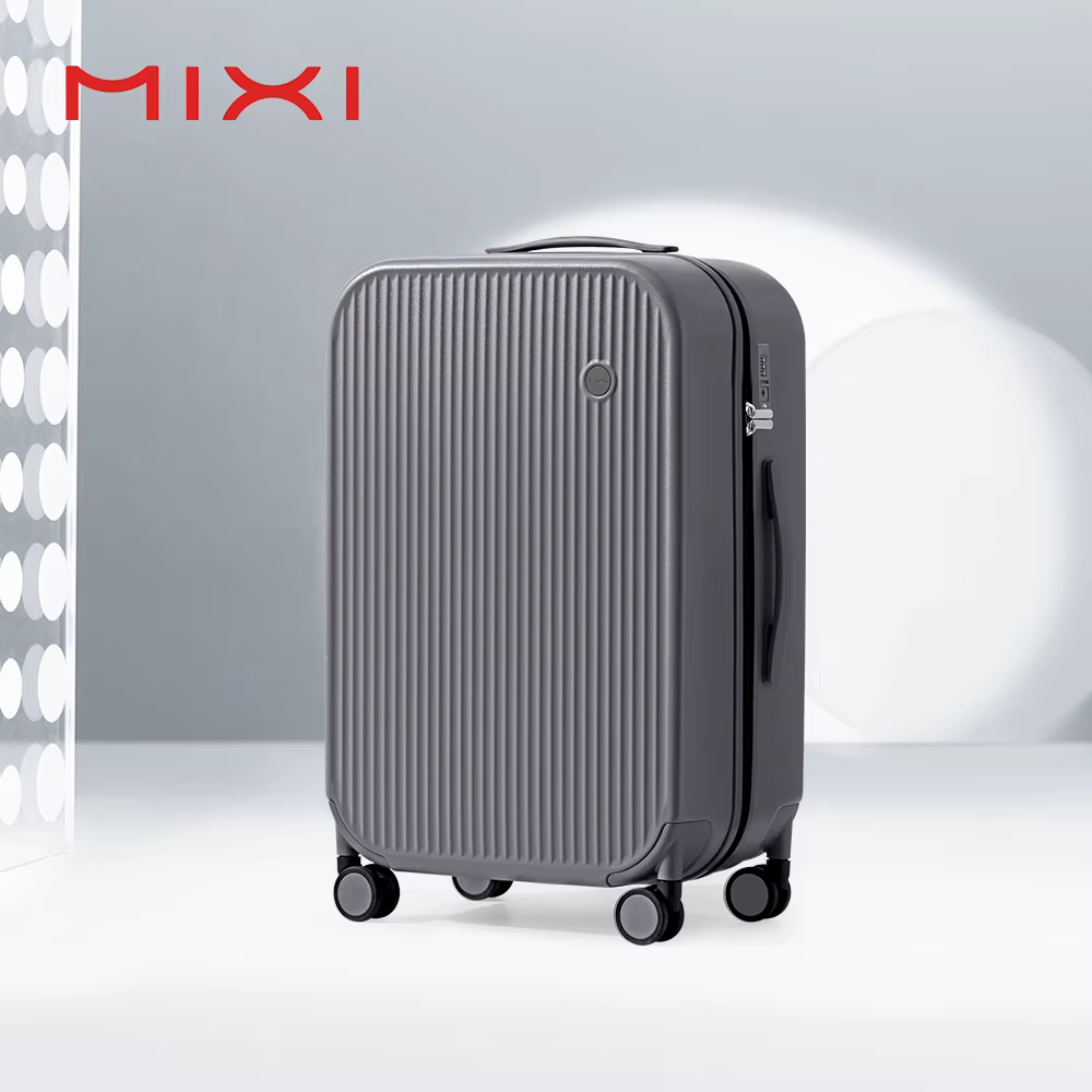 Mixi 20 pouces rayé voyage bagages cabine taille bagages léger main étui de transport roulant PC val