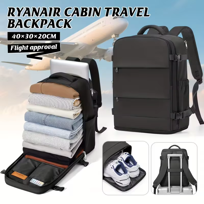 Sac à dos de voyage pour ordinateur portable, pour femmes et hommes, bagage à main, pour affaires, u