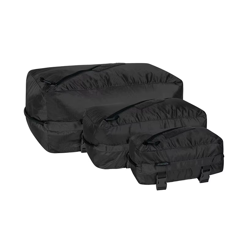 Ensemble de sacs de compression imperméables Helikon Pakcell pour l'extérieur, ensemble de 3 pièces 