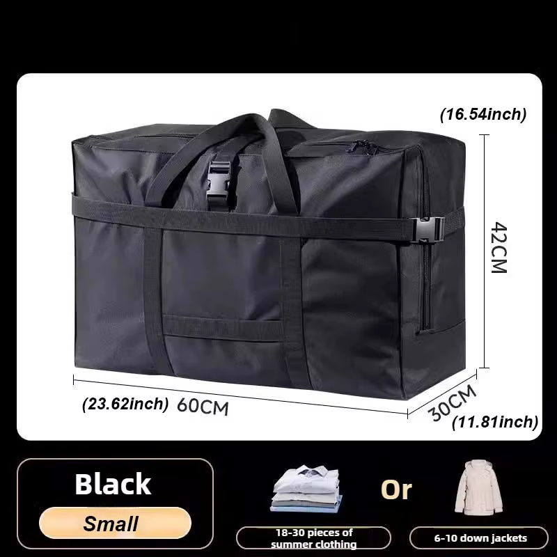 Sac de rangement pliable grande capacité pour bagages à main, sac de déménagement imperméable, sac d