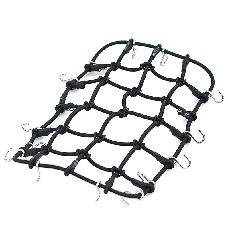 Filet à bagages élastique 3 couleurs, accessoires de voiture RC pour 1/10 RC chenille SCX10 90046 Ta