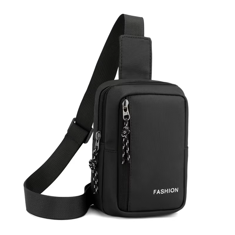Mini sac de poitrine pour homme et femme, petit sac à bandoulière imperméable, sac de poitrine décon