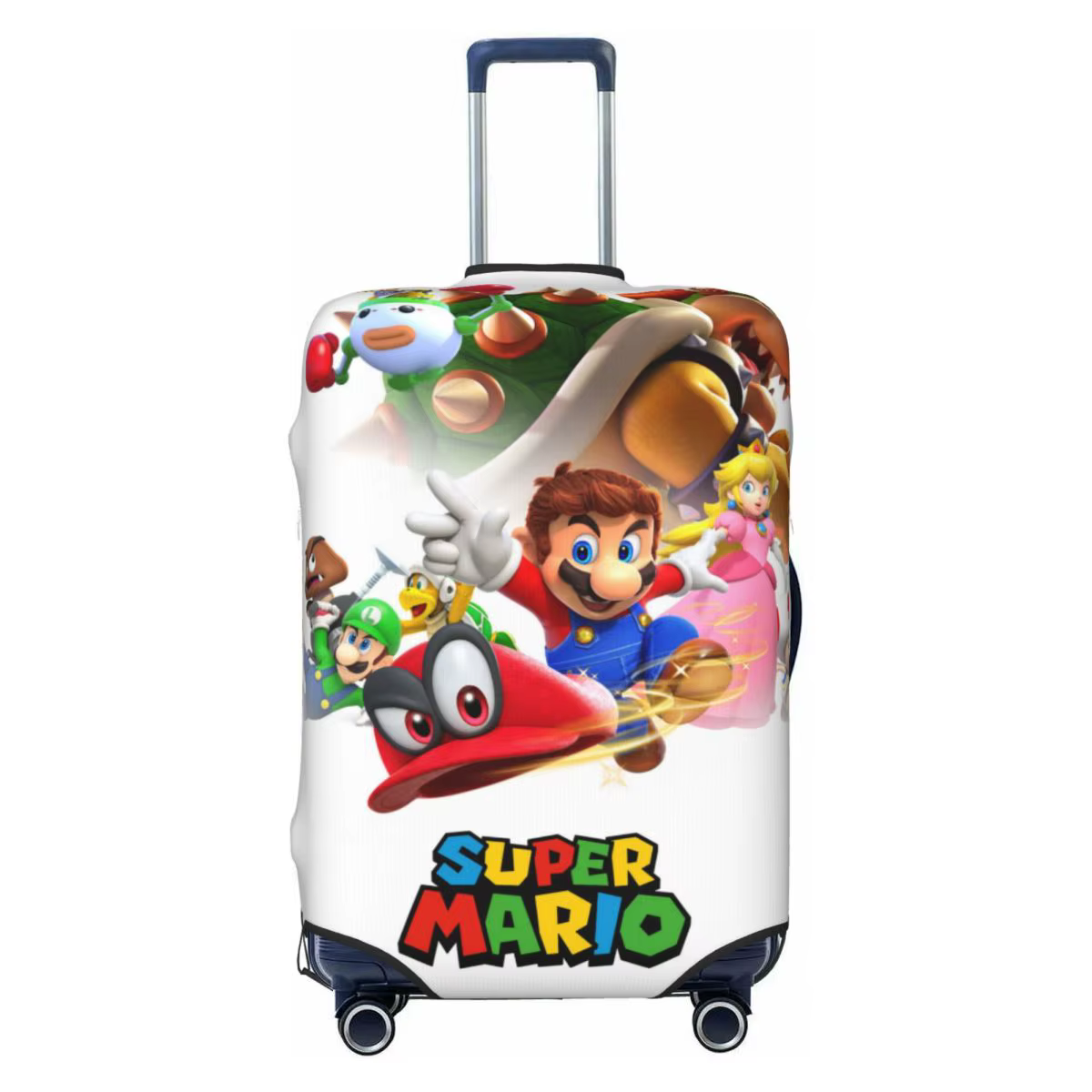 Housse de protection pour bagages personnalisée, à la mode, M-Marioes, jeu vidéo, frères et amis, ho