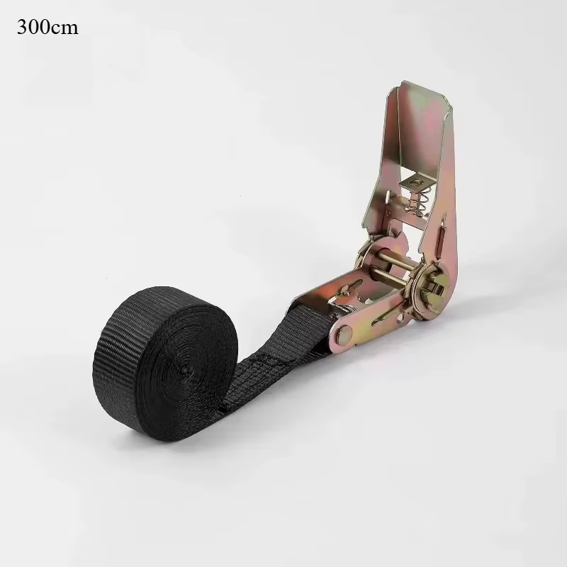 Sangle de chargement de 5m avec tendeur à cliquet, pour fixation de marchandises, bagages, transport