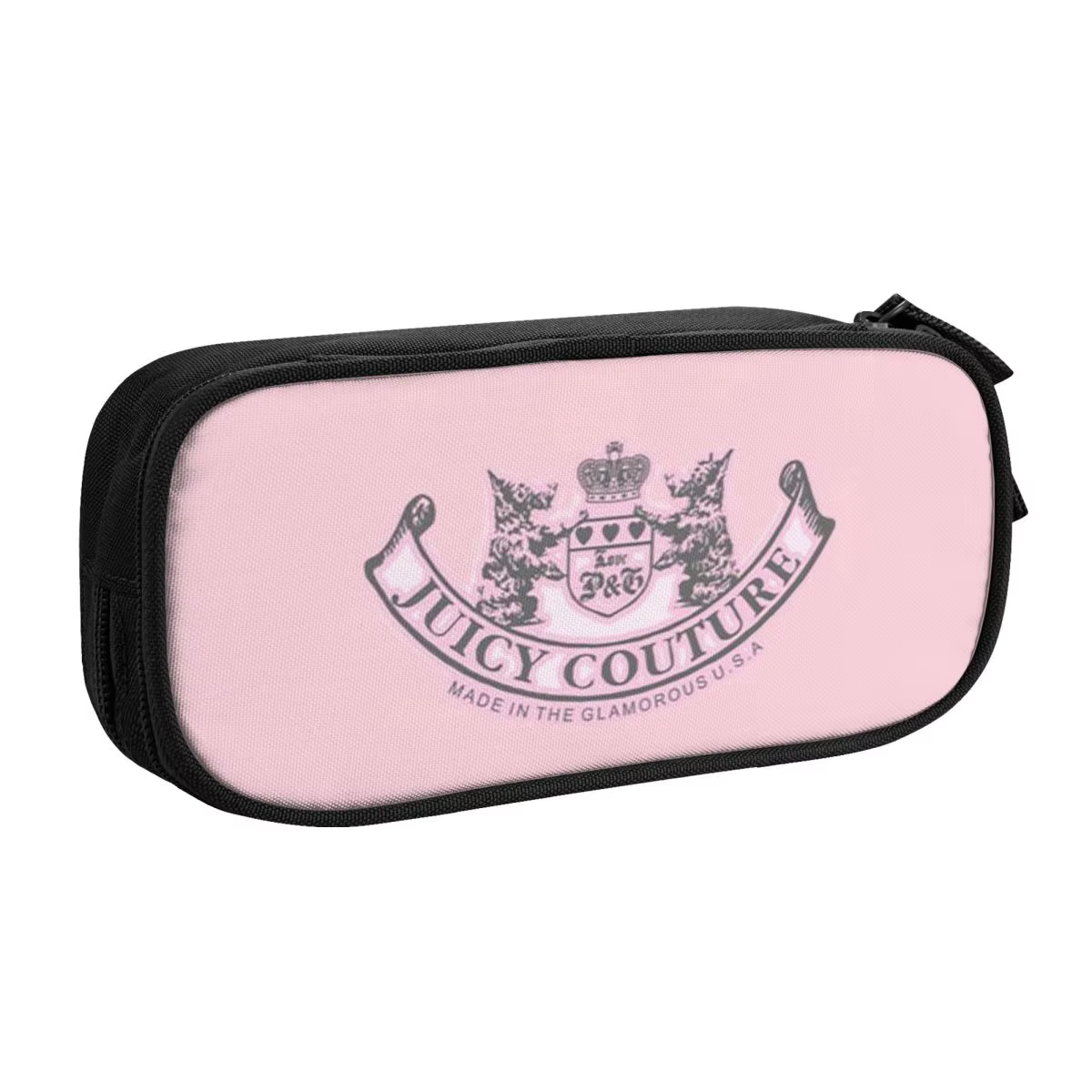 Étuis à crayons classiques Juicy Couture pour étudiants, boîte à crayons, sac à crayons, pochette à 