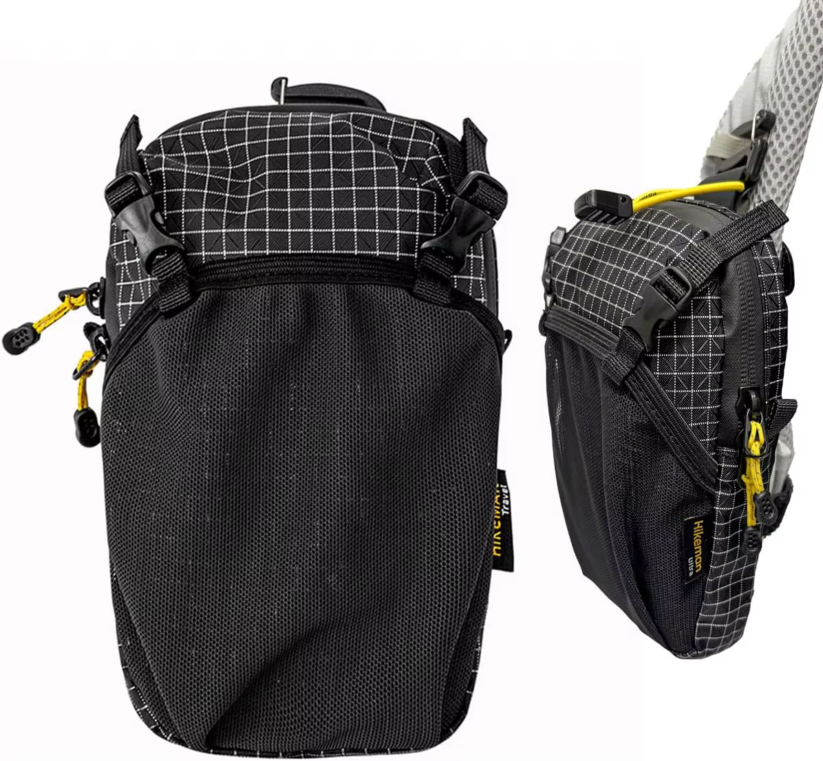 Pochette à bandoulière pour sac à dos - Sacoche pour smartphone, pochette étanche à fixer sur la san