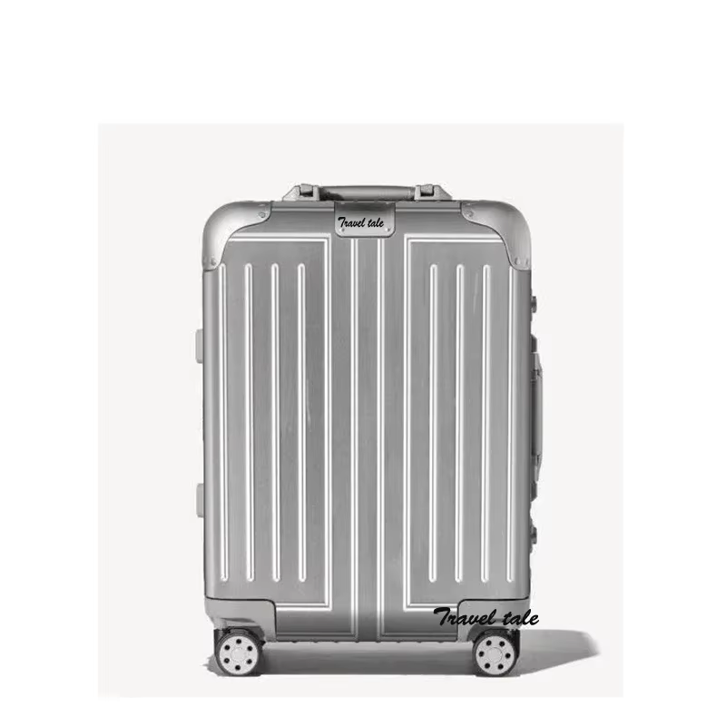 VESOCOVO 20 "26" 30 pouces grand chariot en aluminium valise coffre Plus grand sac à bagages roulant