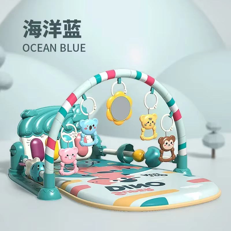 Nouveau bébé activité salle de sport support de musique tapis de jeu enfant tapis Puzzle tapis Piano