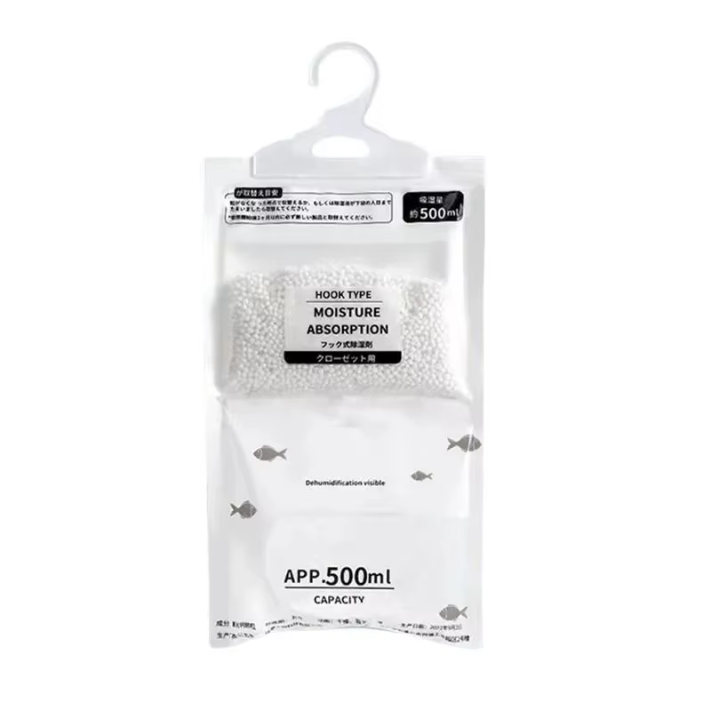 Absorbeur d'humidité suspendu, séchage des vêtements, déshumidificateur de garde-robe, sac sec, désh